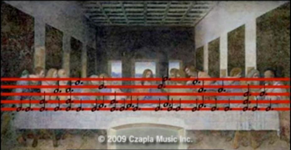 Music in Da Vinci's Last Supper